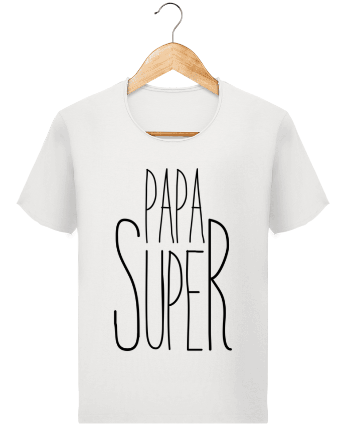  T-shirt Homme vintage Papa Super par tunetoo