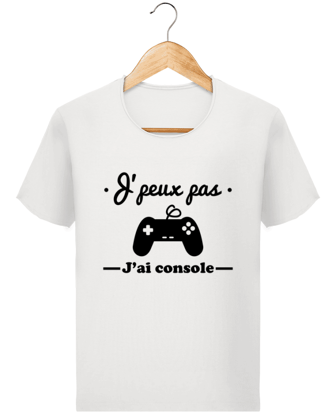  T-shirt Homme vintage J'peux pas j'ai console ,geek,gamer,gaming par Benichan