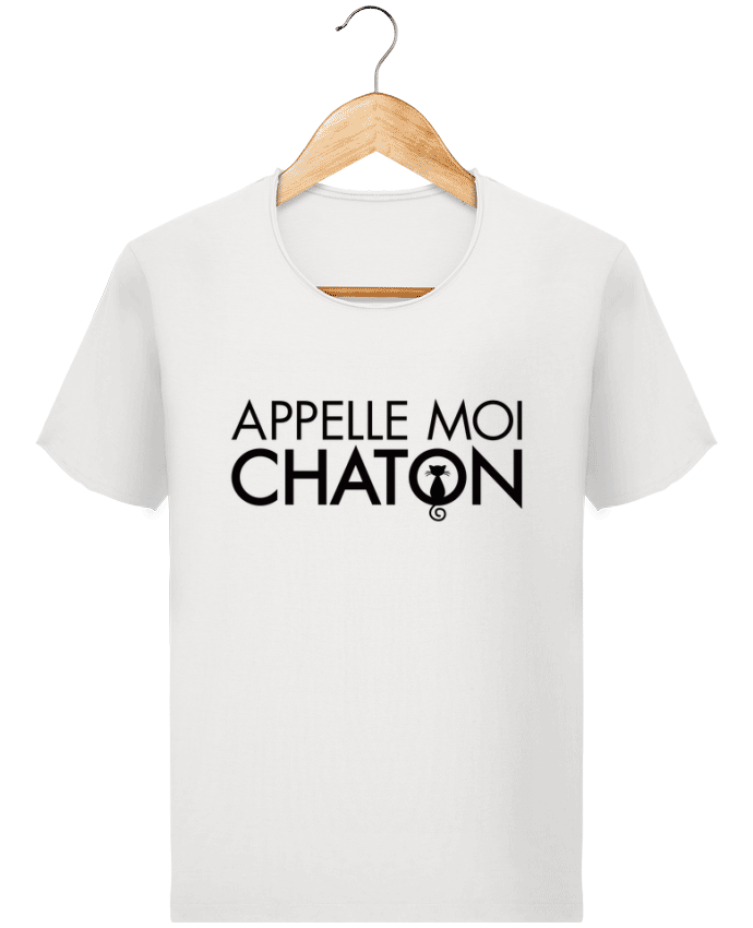  T-shirt Homme vintage Appelle moi Chaton par Freeyourshirt.com