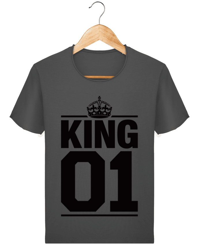  T-shirt Homme vintage King 01 par Freeyourshirt.com