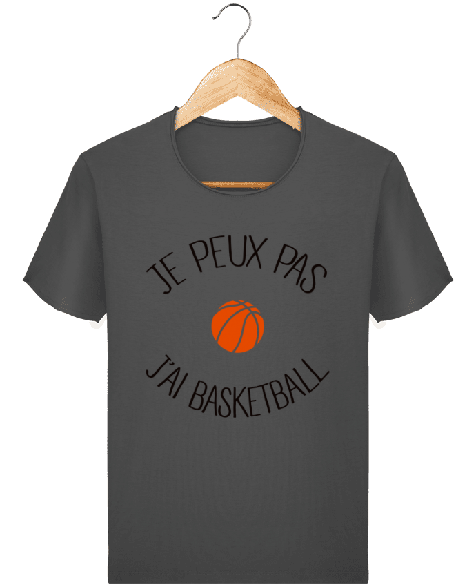 Camiseta Hombre Stanley Imagine Vintage je peux pas j'ai Basketball por Freeyourshirt.com