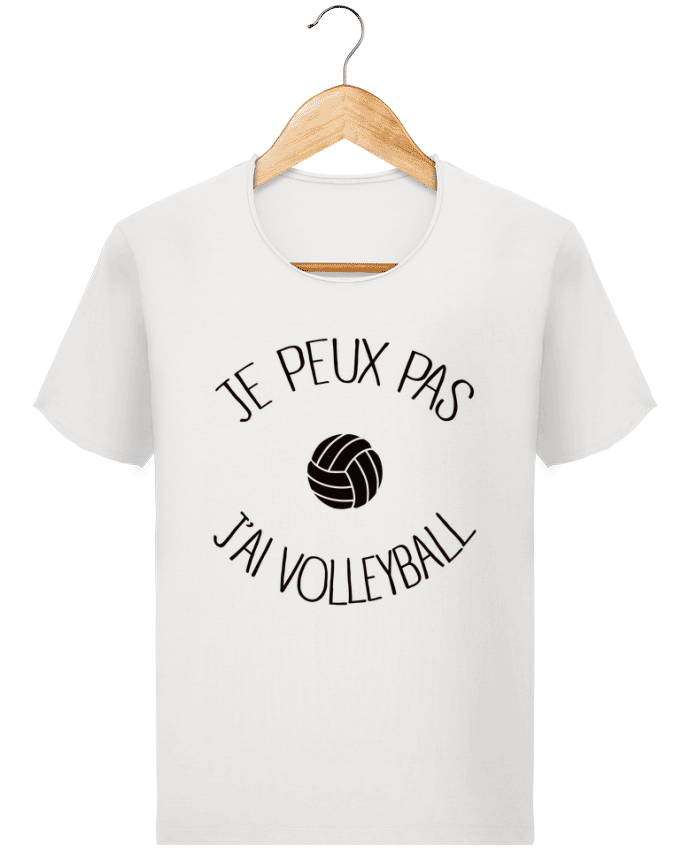  T-shirt Homme vintage Je peux pas j'ai volleyball par Freeyourshirt.com