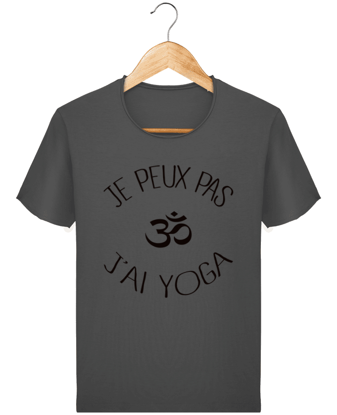 Camiseta Hombre Stanley Imagine Vintage Je peux pas j'ai Yoga por Freeyourshirt.com