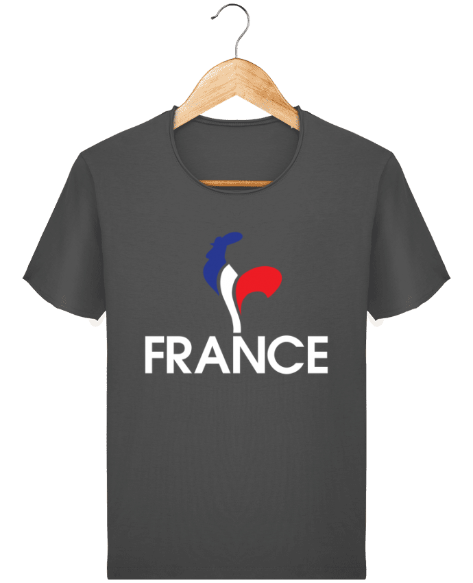 T-shirt Men Stanley Imagines Vintage France et Coq by Freeyourshirt.com