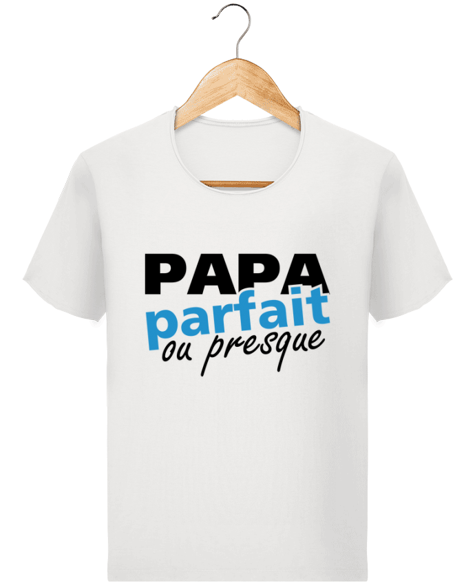  T-shirt Homme vintage Papa parfait ou presque par GraphiCK-Kids
