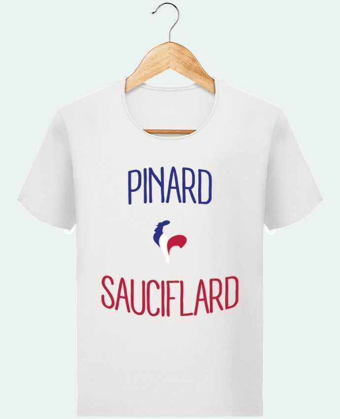  T-shirt Homme vintage Pinard Sauciflard par Freeyourshirt.com