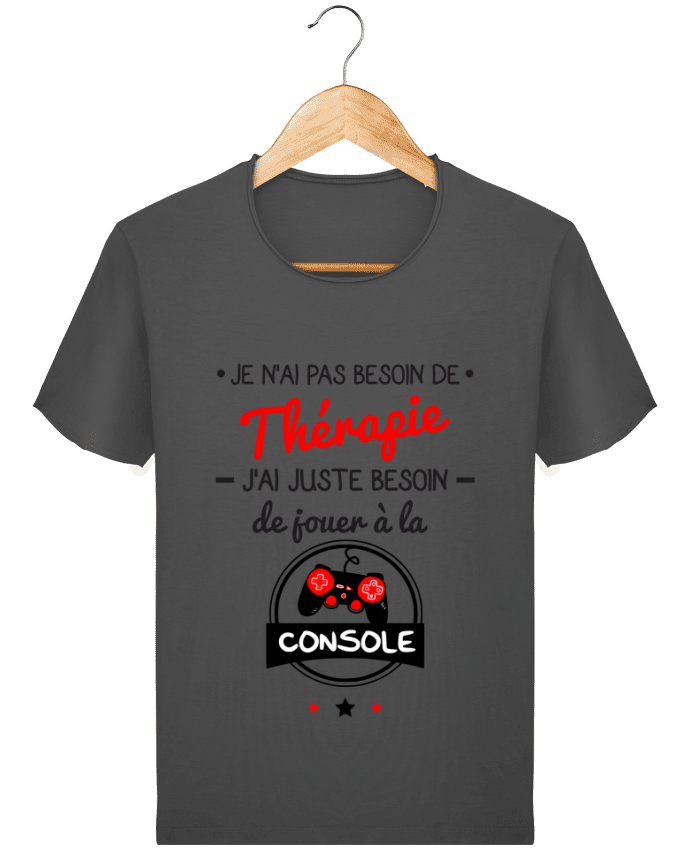  T-shirt Homme vintage Tee shirt marrant pour geek,gamer : Je n'ai pas besoin de thérapie, j'ai ju