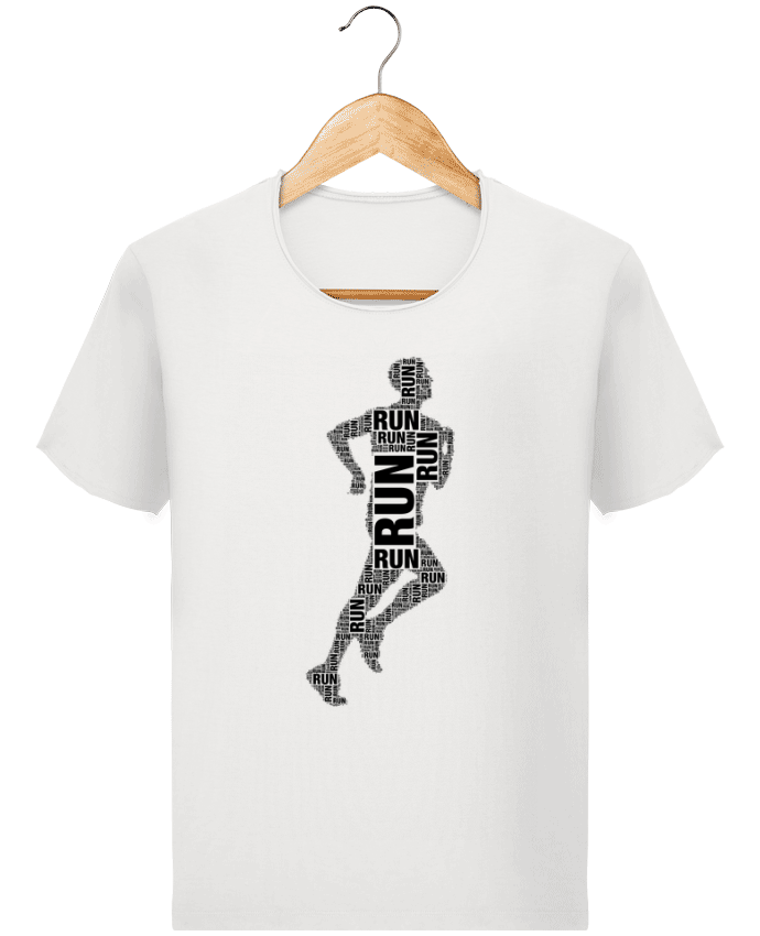  T-shirt Homme vintage Silhouette running par justsayin