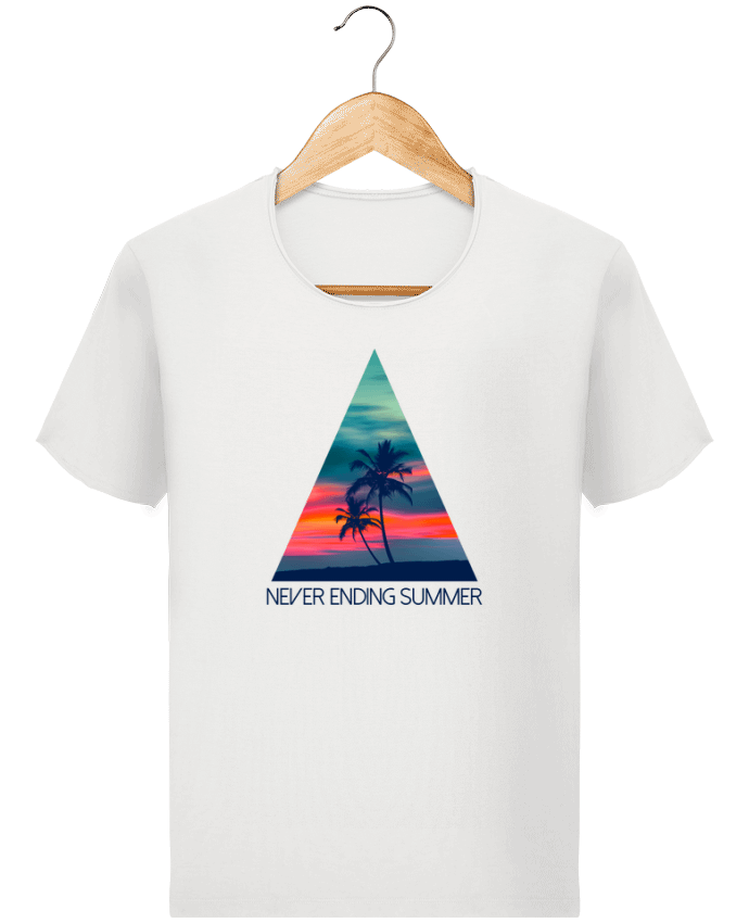  T-shirt Homme vintage Never ending summer par justsayin