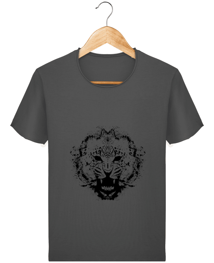 T-shirt Homme vintage leopard par Graff4Art