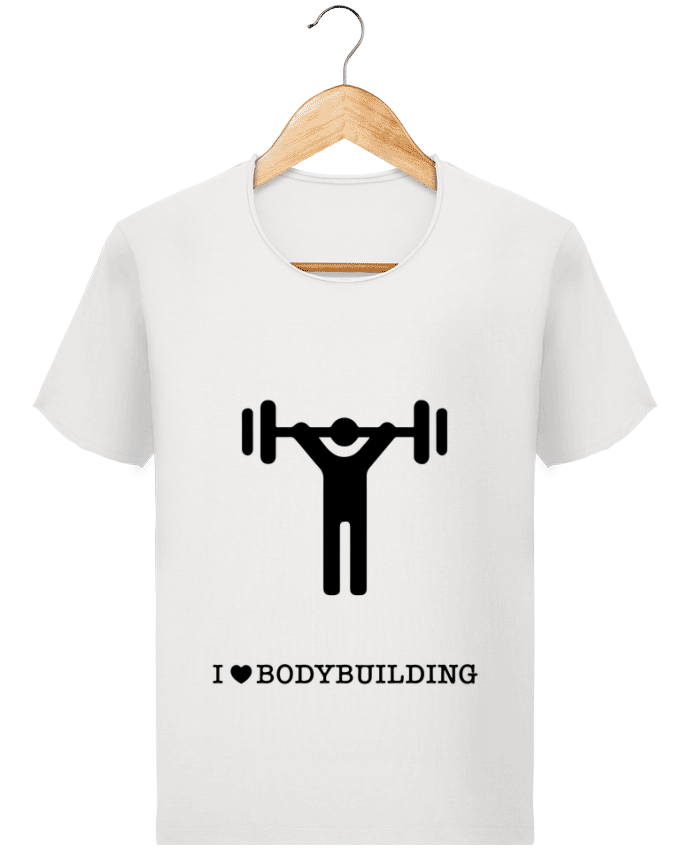 Camiseta Hombre Stanley Imagine Vintage I love bodybuilding por will