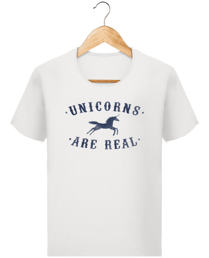 T-shirt Men Stanley Imagines Vintage Unicorns are real by Florent Bodart