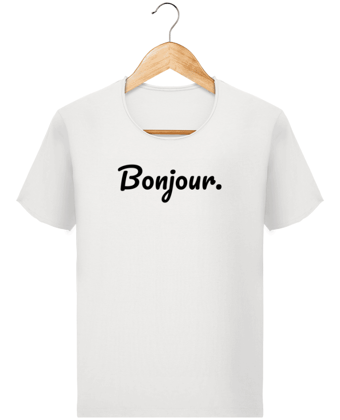  T-shirt Homme vintage Bonjour. par tunetoo