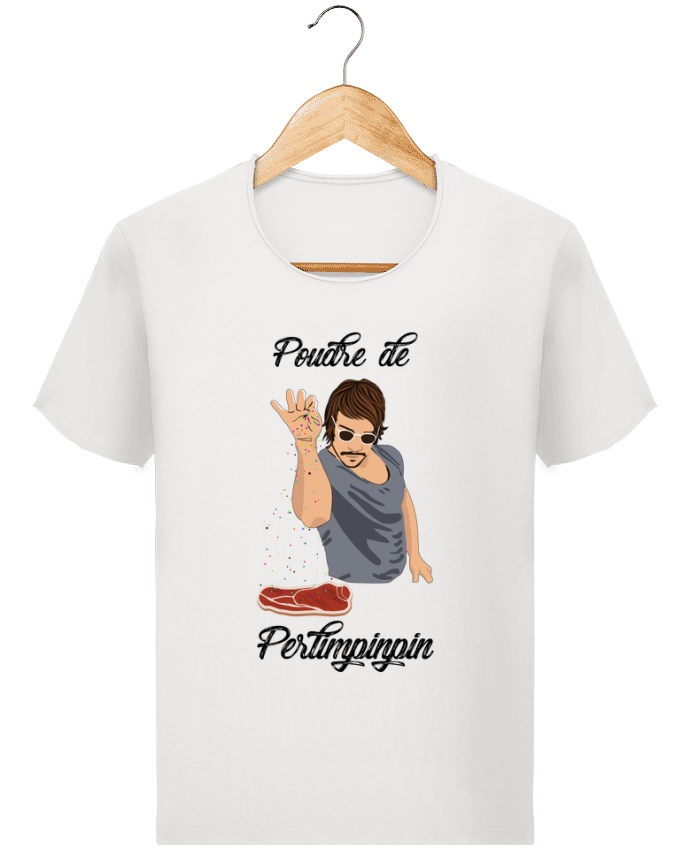T-shirt Men Stanley Imagines Vintage Poudre de Perlimpinpin VS Salt Bae by tunetoo