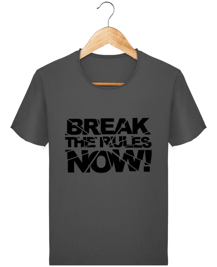  T-shirt Homme vintage Break The Rules Now ! par Freeyourshirt.com