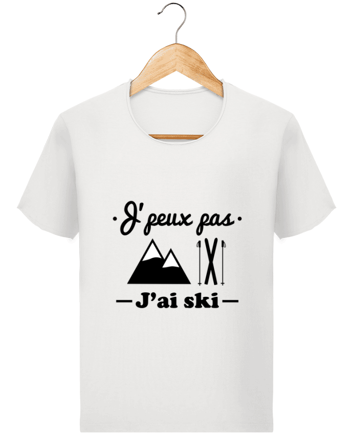 Camiseta Hombre Stanley Imagine Vintage J'peux pas j'ai ski por Benichan