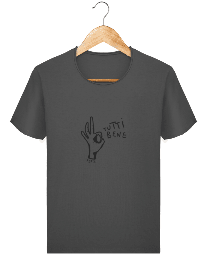  T-shirt Homme vintage TUTTI BENE par RSTLL