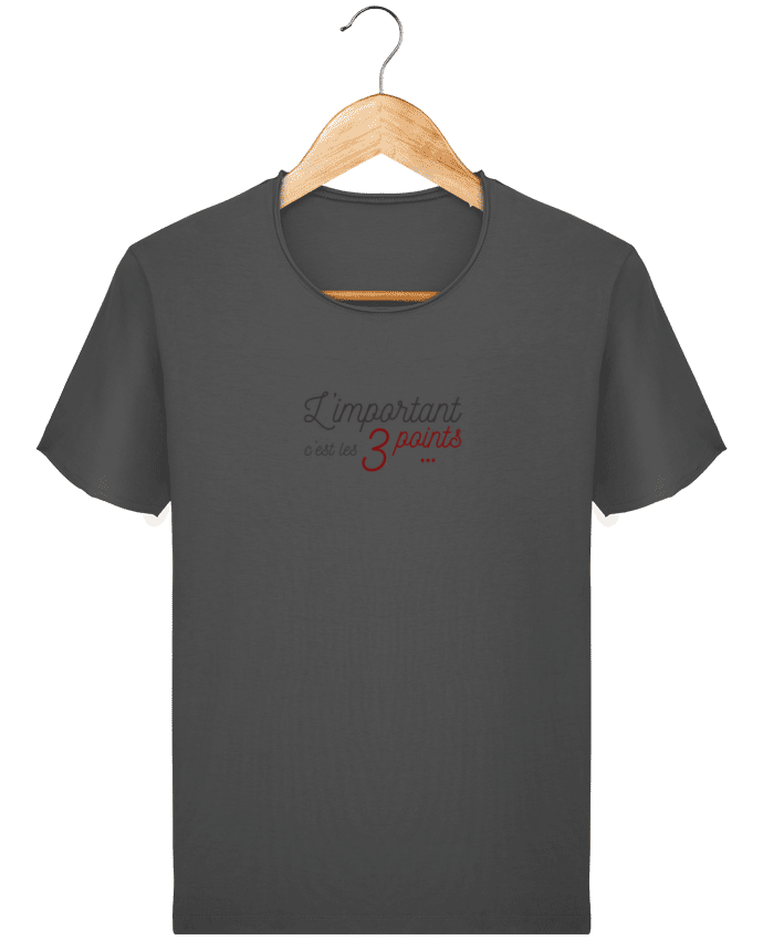  T-shirt Homme vintage L'important c'est les trois points par AkenGraphics