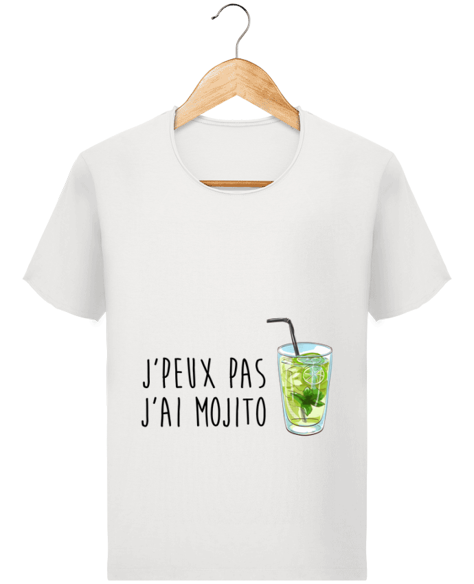  T-shirt Homme vintage Je peux pas j'ai mojito par FRENCHUP-MAYO