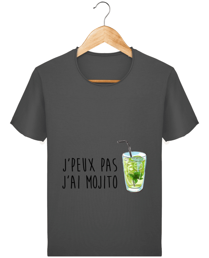 T-shirt Men Stanley Imagines Vintage Je peux pas j'ai mojito by FRENCHUP-MAYO