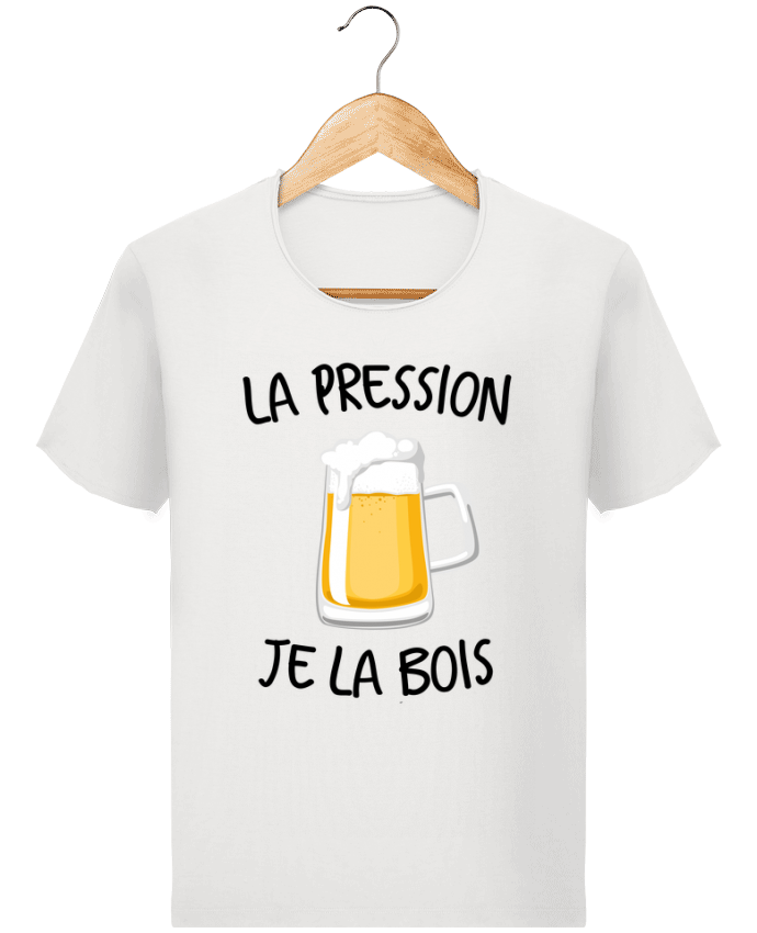 T-shirt Men Stanley Imagines Vintage La pression je la bois by FRENCHUP-MAYO