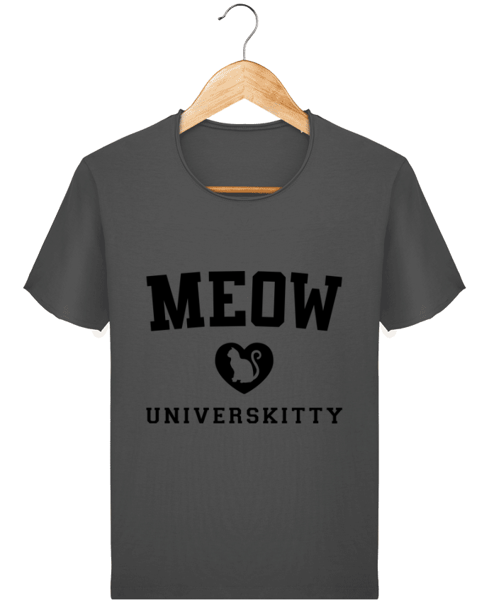  T-shirt Homme vintage Meow Universkitty par Freeyourshirt.com