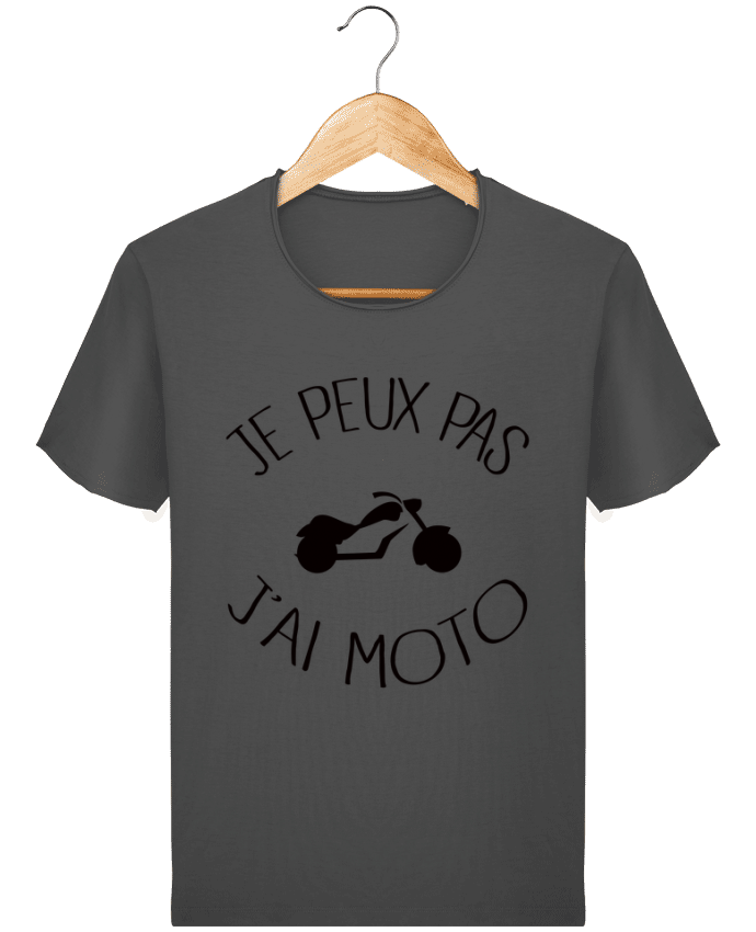 Camiseta Hombre Stanley Imagine Vintage Je Peux Pas J'ai Moto por Freeyourshirt.com