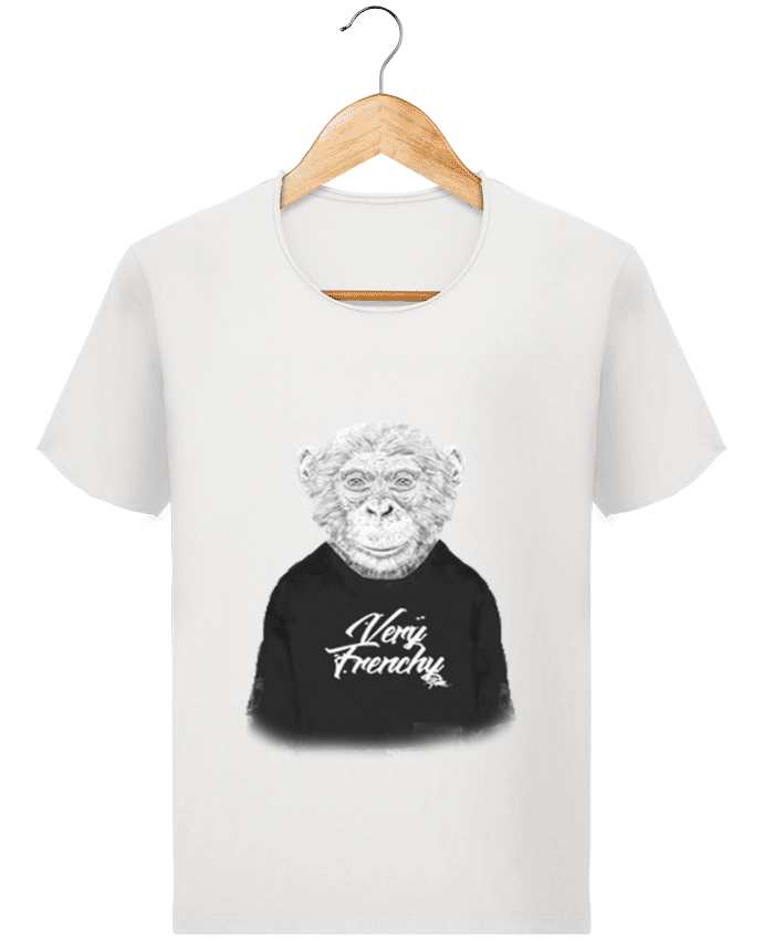 T-shirt Men Stanley Imagines Vintage Monkey Very Frenchy by Bellec