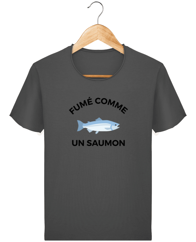  T-shirt Homme vintage fumé comme un saumon par Ruuud