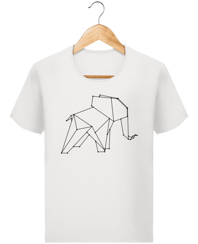 T-shirt Men Stanley Imagines Vintage Origami elephant by /wait-design