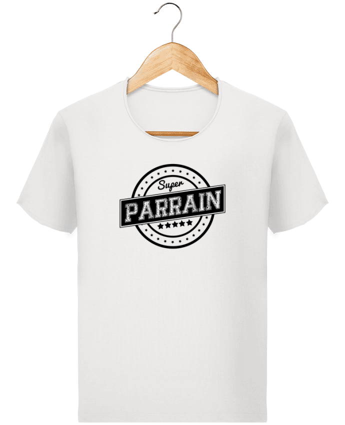  T-shirt Homme vintage Super parrain par justsayin