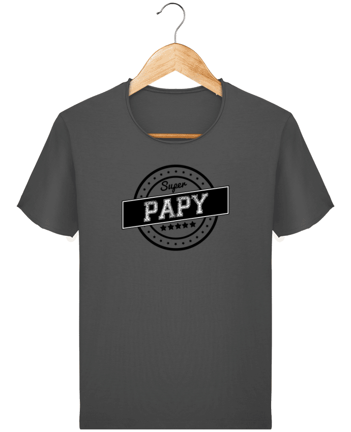  T-shirt Homme vintage Super papy par justsayin