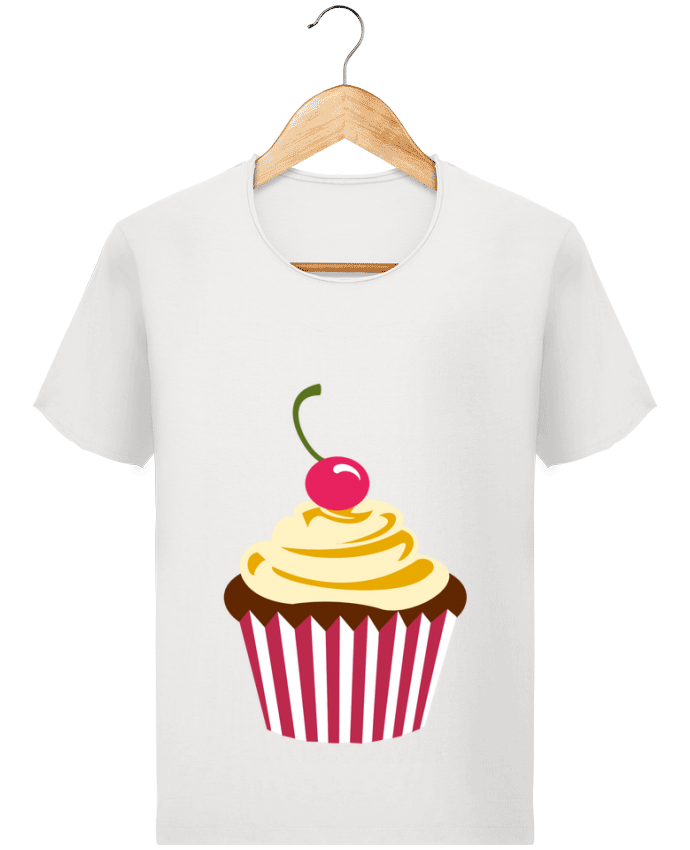 Camiseta Hombre Stanley Imagine Vintage Cupcake por Crazy-Patisserie.com