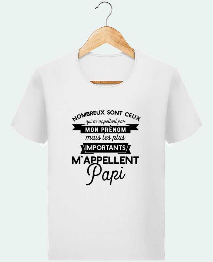  T-shirt Homme vintage on m'appelle papi humour par Original t-shirt