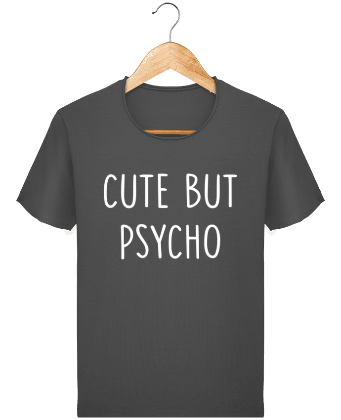  T-shirt Homme vintage Cute but psycho par Bichette