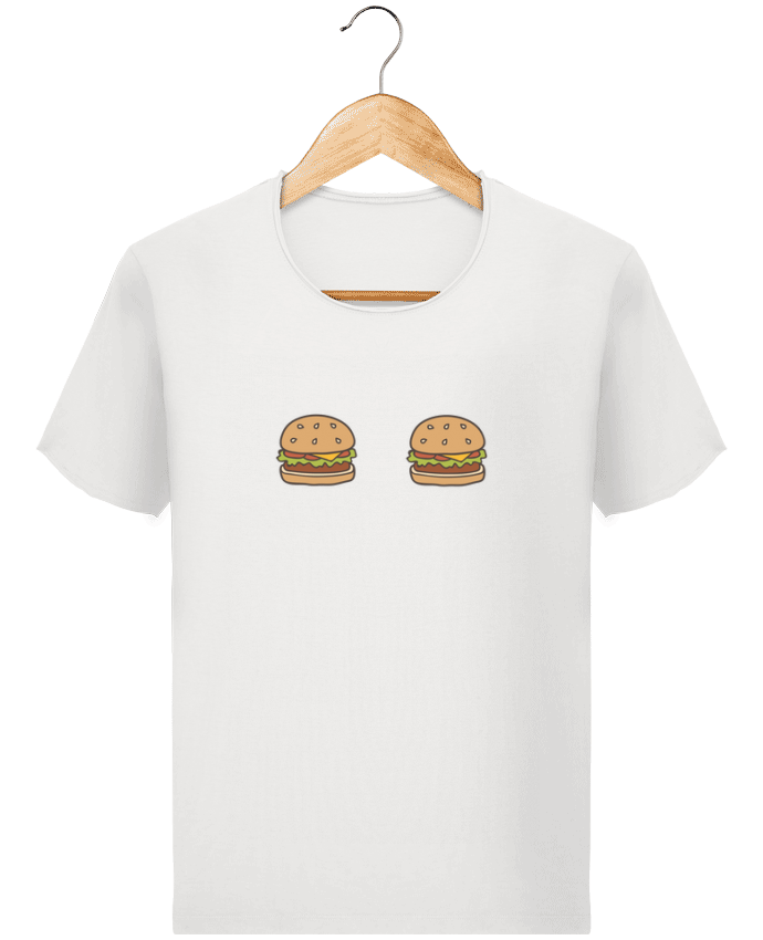  T-shirt Homme vintage Hamburger par Bichette