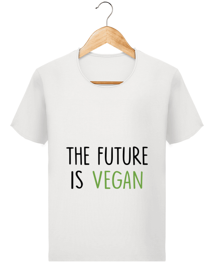  T-shirt Homme vintage The future is vegan par Bichette