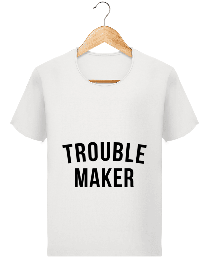  T-shirt Homme vintage Trouble maker par Bichette