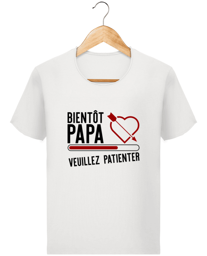 Camiseta Hombre Stanley Imagine Vintage Bientôt papa cadeau por Original t-shirt
