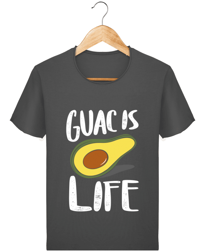 T-shirt Men Stanley Imagines Vintage Guac is life by Bichette