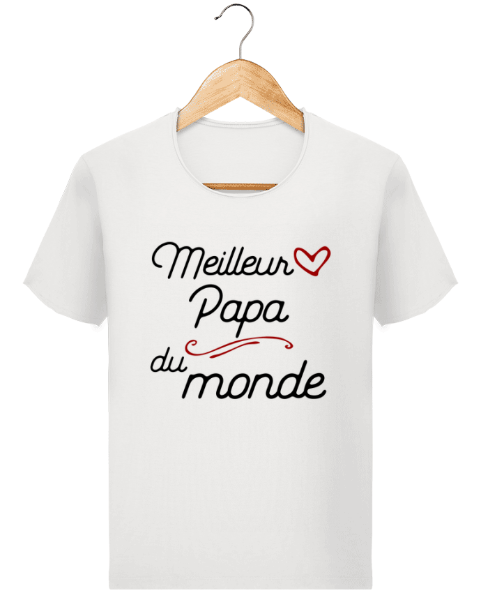  T-shirt Homme vintage Meilleur papa du monde par Original t-shirt
