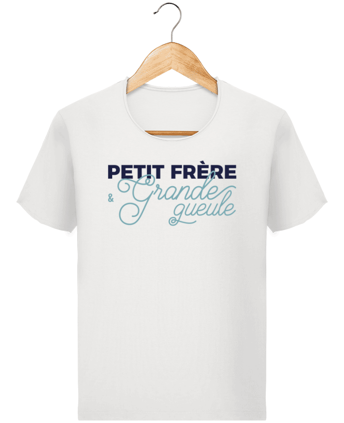 T-shirt Men Stanley Imagines Vintage Petit frère et grande gueule by tunetoo