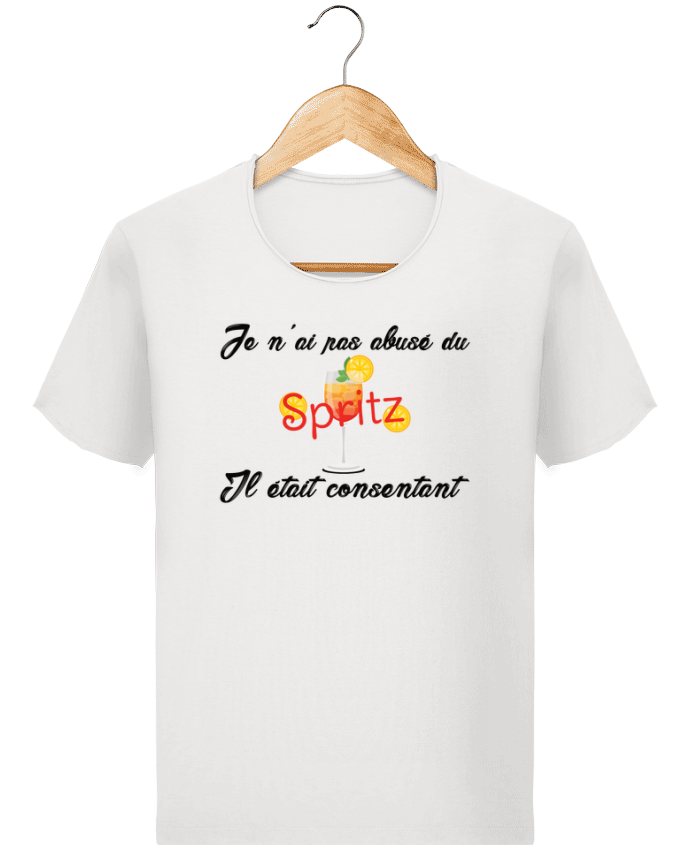 T-shirt Men Stanley Imagines Vintage Je n'ai pas abusé du Spritz, il était consentant ! by tunetoo