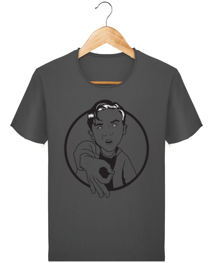  T-shirt Homme vintage Malcolm, jeu de l'oeil par tunetoo