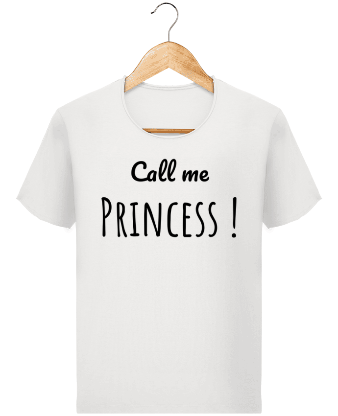  T-shirt Homme vintage Call me Princess par Madame Loé