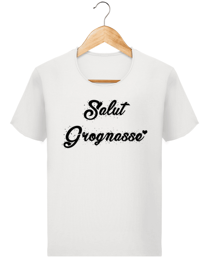Camiseta Hombre Stanley Imagine Vintage Salut grognasse ! por tunetoo