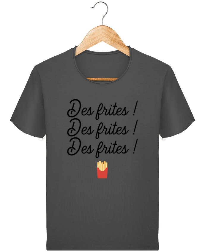 T-shirt Men Stanley Imagines Vintage Des frites ! by Original t-shirt