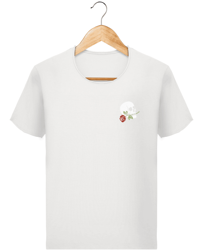  T-shirt Homme vintage Skull flower par Ruuud