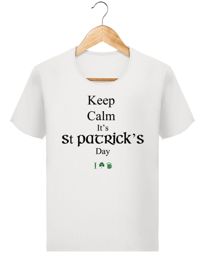 Camiseta Hombre Stanley Imagine Vintage Keep calm it's St Patrick's Day por tunetoo