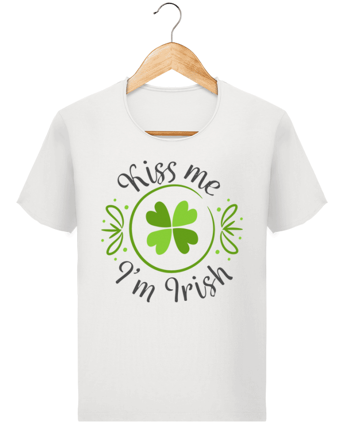 T-shirt Men Stanley Imagines Vintage Kiss me I'm Irish by tunetoo